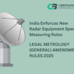 India Enforces New Radar Equipment Speed Measuring Rules: Legal Metrology (General) Amendment Rules 2025