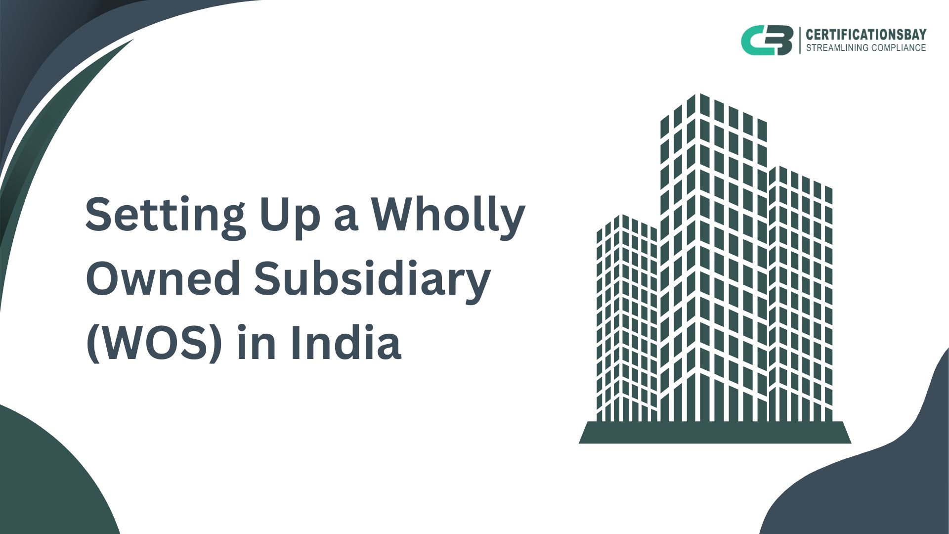 Setting Up a Wholly Owned Subsidiary (WOS) in India