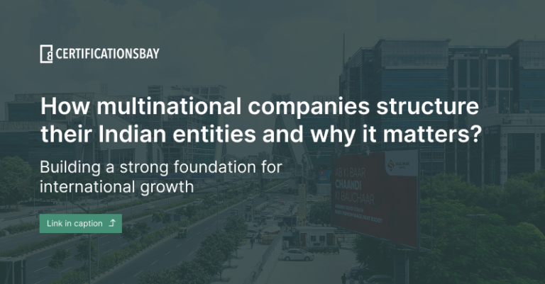 How Multinational Companies Structure Their Indian Entities (And Why It Matters)